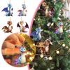 Creative Dinosaur Cartoon Baby Ornament For Christmas Tree Home And Car Mirror Decoration