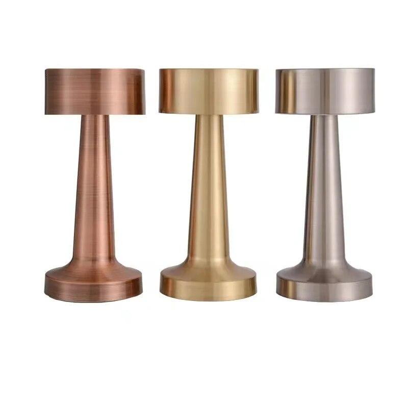 LED Table Light 3 Color Retro Coffee Table Lamp Touch Bar Desktop Decorative Lamp Sensor Night Light Christmas Bedroom