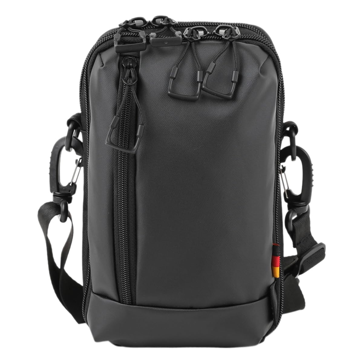 

Bermas Men s Shoulder Bag 60621 Mini Shoulder Bag for Smartphones, Water-Repellent, Size 10, Black