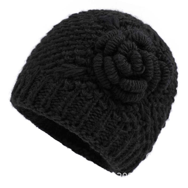 Autumn and Winter Hat Women's Winter Wool Hat Hat Fleece Hat Women's Hat Mother-in-law Hat