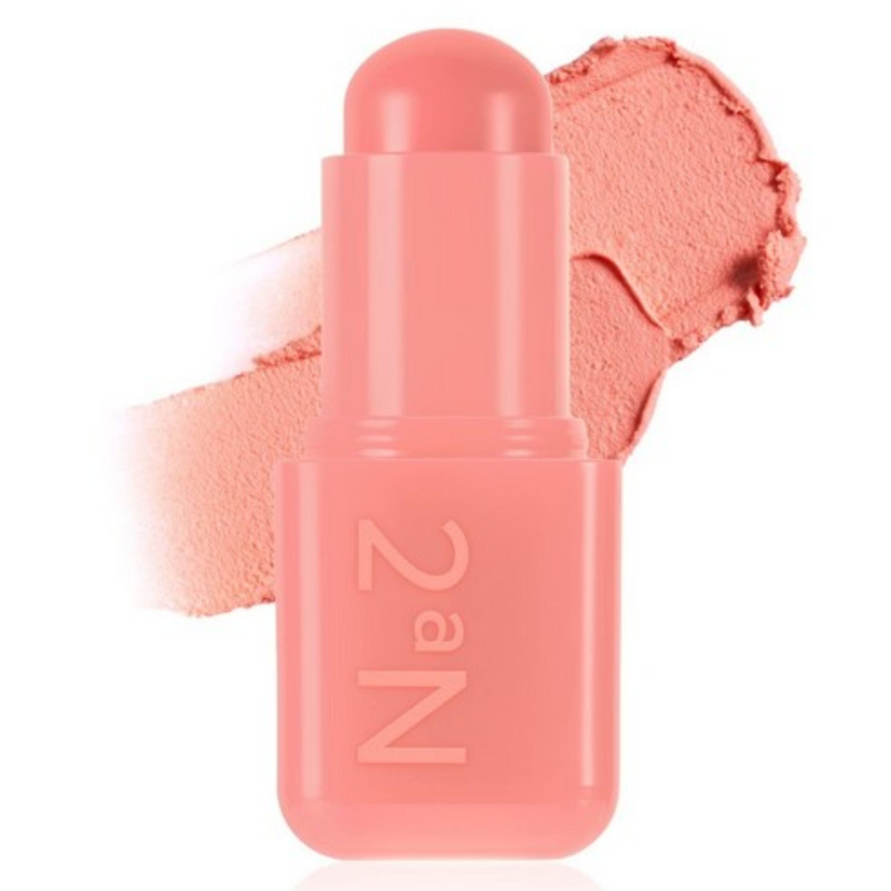 2aN Pocket Cotton Blurring Stick 3.5g 6colors 01 Baby Peach