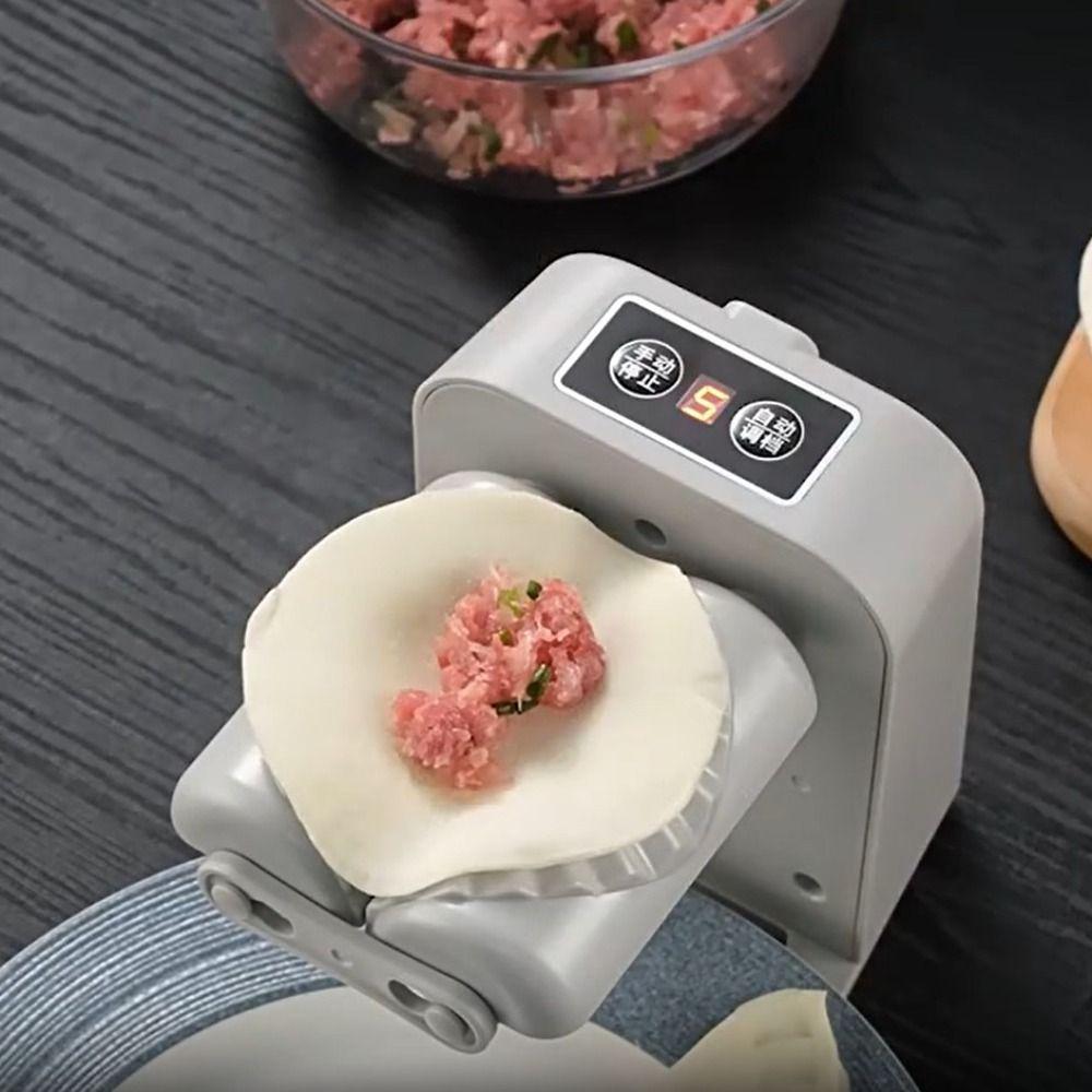 Electric Automatic Dumpling Maker Rechargeable Pressing Dumpling Mould  Kitchen Newbie