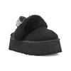 UGG Funkette Slipper Black Women Sneakers White 1113474-BLK
