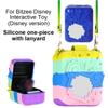 Silicone Cover Case Anti-Drop Protective Skin Cover with Lanyard Protective Case for Bitzee Dis Ney Interactive Toy Digital Pet