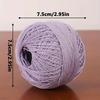 2pcs Thread Handmade Crochet Thread Summer Braided Thin Thread Hollow Out Shirt Crochet Shawl