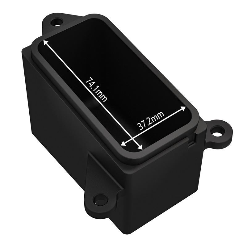 BEVINSEE Cubby Insert - Blank Button Replacement, for Nissan 370Z 2009-2020, Car Interior Accessories