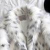 Thick Leopard Women Winter Maxi Faux Fox Fur Coat Jacket Long Warm Luxury Fur Black Parkas Bontjas Furry Shaggy Outerwear