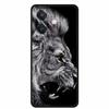 For OPPO A20 Case A 20 Phone Cover Lion Wolf Black Silicone Soft Back Cover Case For OPPO A40 A40m A60 5G Case A 40 A 60 Coque
