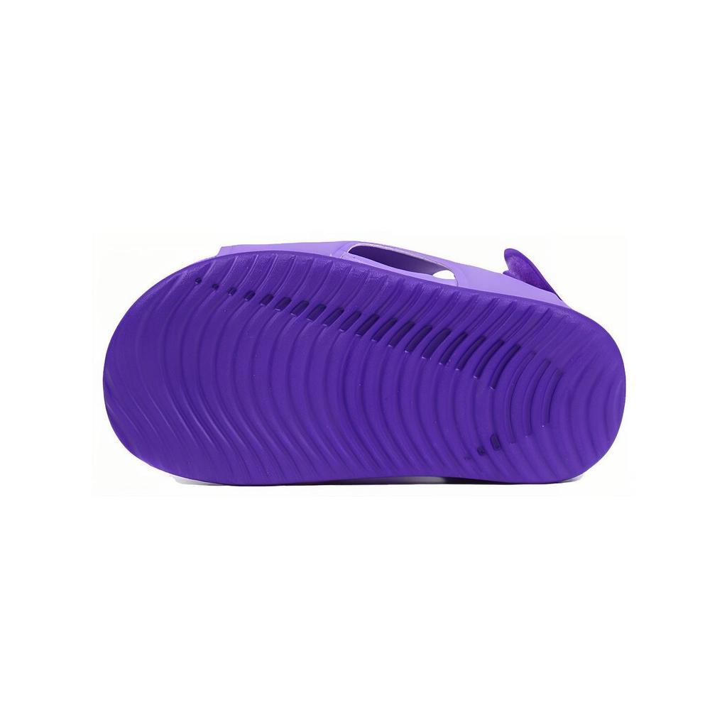 Nike Sunray Adjust 5 PU Polyurethane Low top Toddler Shoes Purple Infant And Toddler AJ9077-500