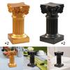 4x Roman Pillar Statue Column Pedestal Stand Sculpture Wedding Outdoor Garden Decor