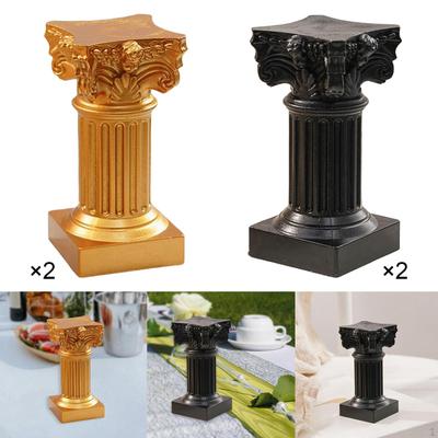 4x Römische Säulenstatue Säule Sockelständer Skulptur Hochzeit Außengartendekor