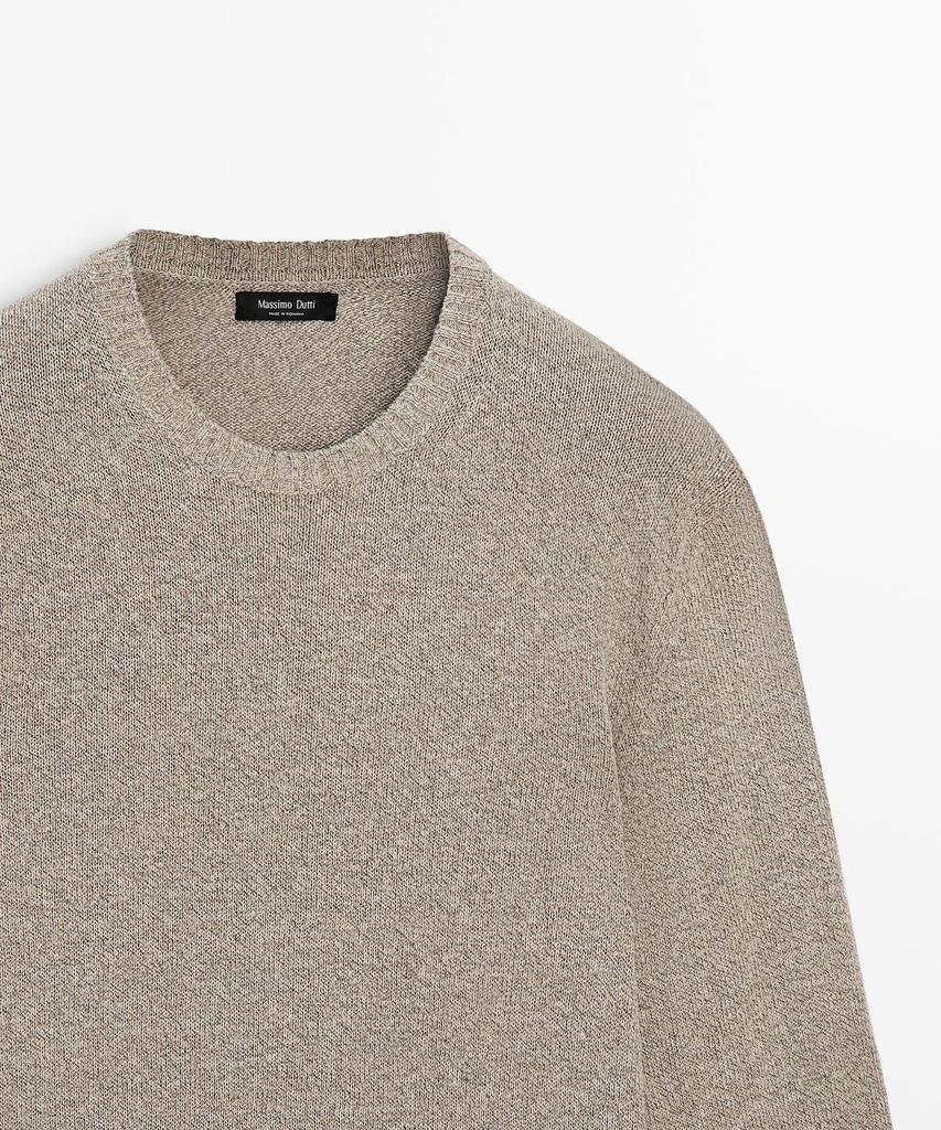 Masimodutti Merlin Cotton Linen Knit Sweater