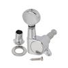 FLEOR 6R Small Sealed Guitar Tuning Pegs Tuners Machine Heads for Right Handed Acoustic or Electric Guitar