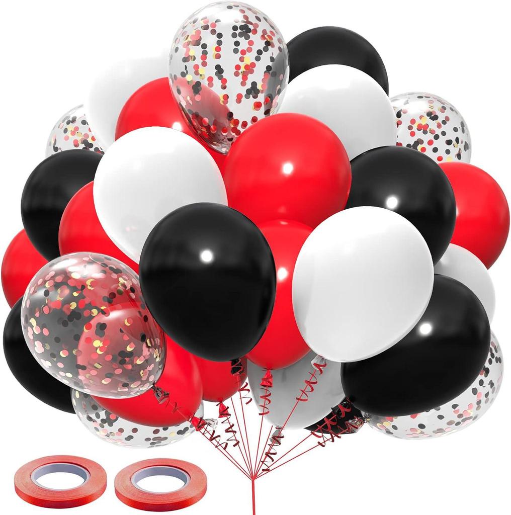30-Piece Colorful Metal Sequin Balloon Set for Party Decorations
