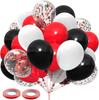 30-Piece Colorful Metal Sequin Balloon Set for Party Decorations