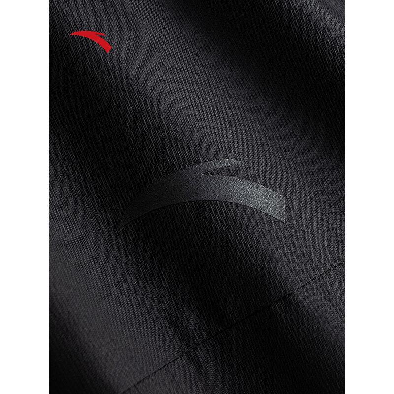 Anta Men's Water-Repellent Fleece-Lined Stand Collar Jacket