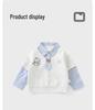 DUUDUU Boys' 2026 Long Sleeve Two-Piece Polo Shirt Hoodie 