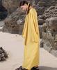 Satin V-Neck Casual Robe Dress - 2025 European & American Autumn Collection