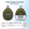 Gourde - Laken - Classique - 1 L - Kaki - Aluminium Avec Timbale
