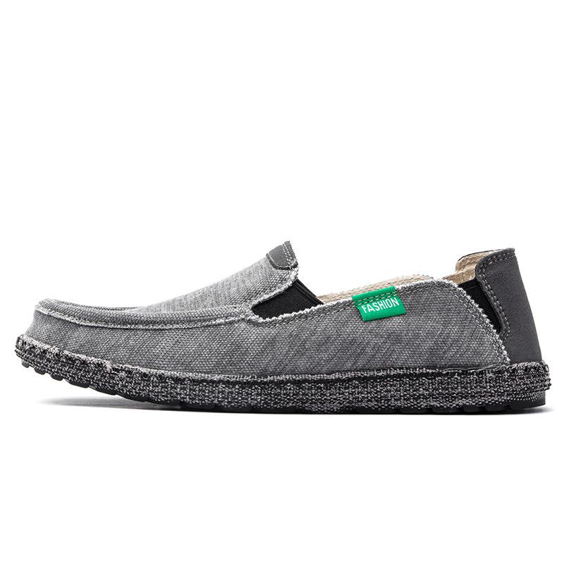 Large size canvas shoes summer new cloth shoes soil retro lazy casual shoes