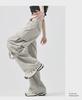 Women's 2025 Military Green Straight-Leg High Waist Cuffed Casual Pants