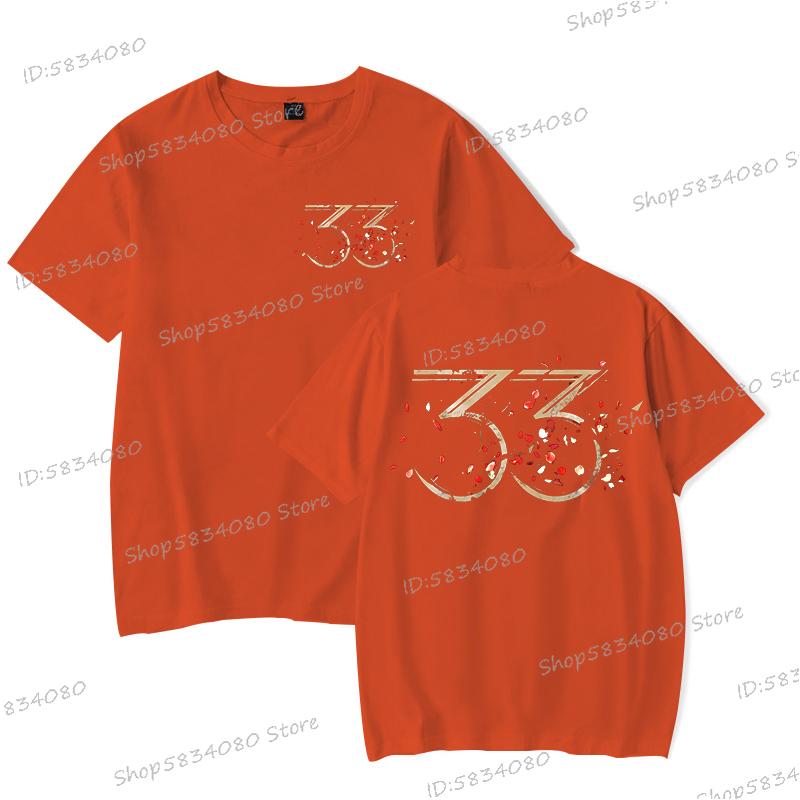 Clair Obscur Expedition 33 T-shirts pour Hommes et Femmes Unisexe Cadeau Parfait pour les Fans de Jeux Mode Décontractée Hauts Streetwear Gamer Vêtements d'Été