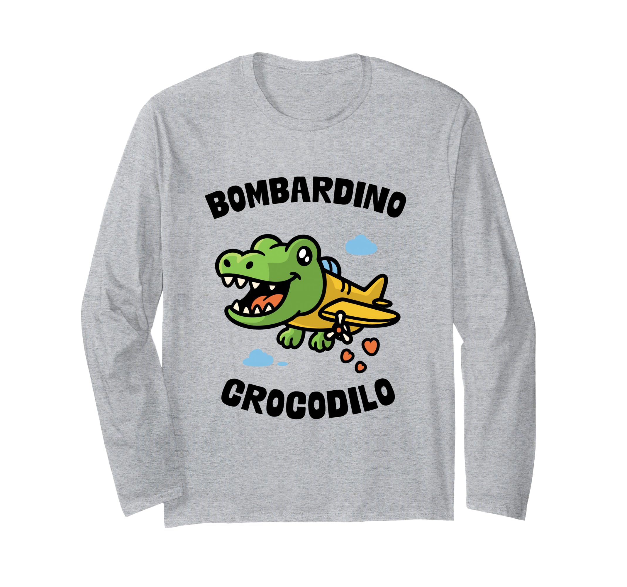 

Bombardino Crocodile Long Sleeve T-Shirt