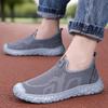 Shoes Men's Shoes Summer New Breathable and Lightweight Mesh Shoes One-pedal Lazy Shoes Shallow Mouth Men's Casual Single Shoes