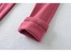 Women's Slim-Fit Brushed V-Neck Long-Sleeved Dress with Waist-Cinching, Mid-Length Skirt.
