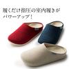 AKAISHI Official Arch Fitter 608 Room Shoes Room Shoes for Men and For Collapsed Arches (S (22.0-22.5cm), Red) Slippers, Women,