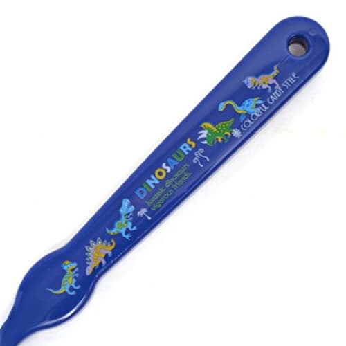 COLORFUL CANDY STYLE Toothbrush for Boys and Kids, with Cap, Compact, Made in Japan, Safe, Dinosaur King Collection, N5800750
