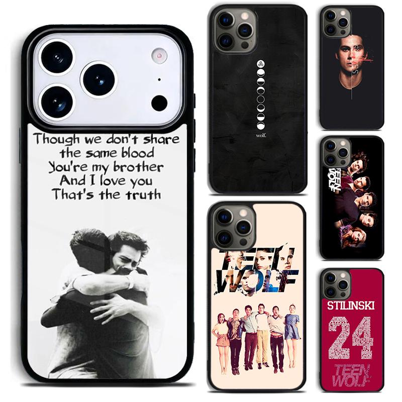 Cool Teen Wolf Printed Phone Case For iPhone 17 16 15 14 13 12 11 Pro Max Plus 17Air Soft Silicone Cover