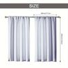 2pcs- Leopard Print Rose Polyester Curtains, Pole Bag Curtains 42*84, Bedroom, Living Room, Home Room Decoration