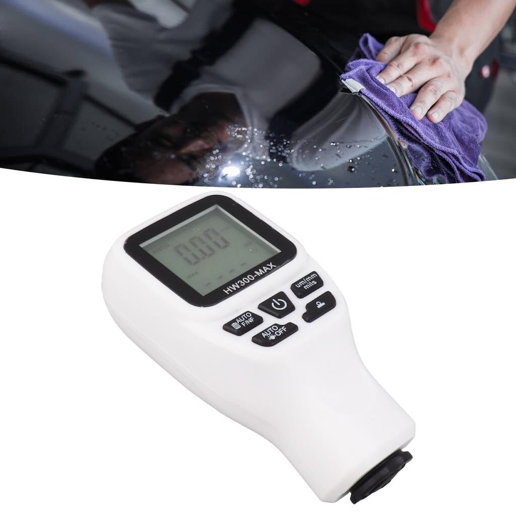Lackdickenmessgerät 0 bis 2000 µm Genauigkeit Automatische Abschaltung Tragbar Auto-Beschichtungsdickenmesser für Gebrauchtwagen