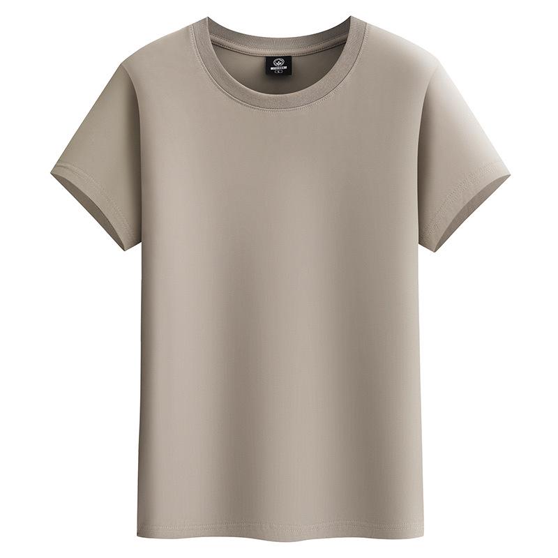 Camiseta de Manga Corta para Hombre Talla Grande Blanco Puro Verano 2025, Lisa, Estilo Juvenil