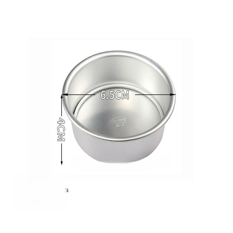 4inch-10inch Non-Stick Aluminum Round Cake Pan with Removable Bottom for Wedding/Birthday/Christmas Cake Baking Round Cake Tin