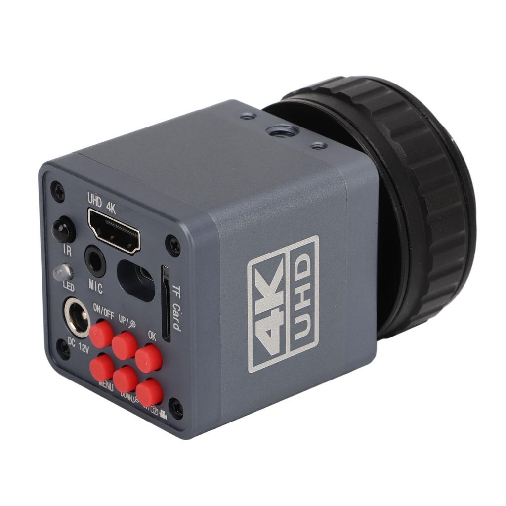 41MP 4K 2160P HD Industrial Video Microscope Camera with C Mount Adapter Lens for Education Research Laboratory