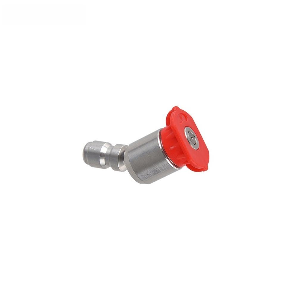 Rotating Nozzle with 360 Degree Adjustment for Pressure Washer 0 15 25 40 Degree Fan Spray Rust Resistant Steel