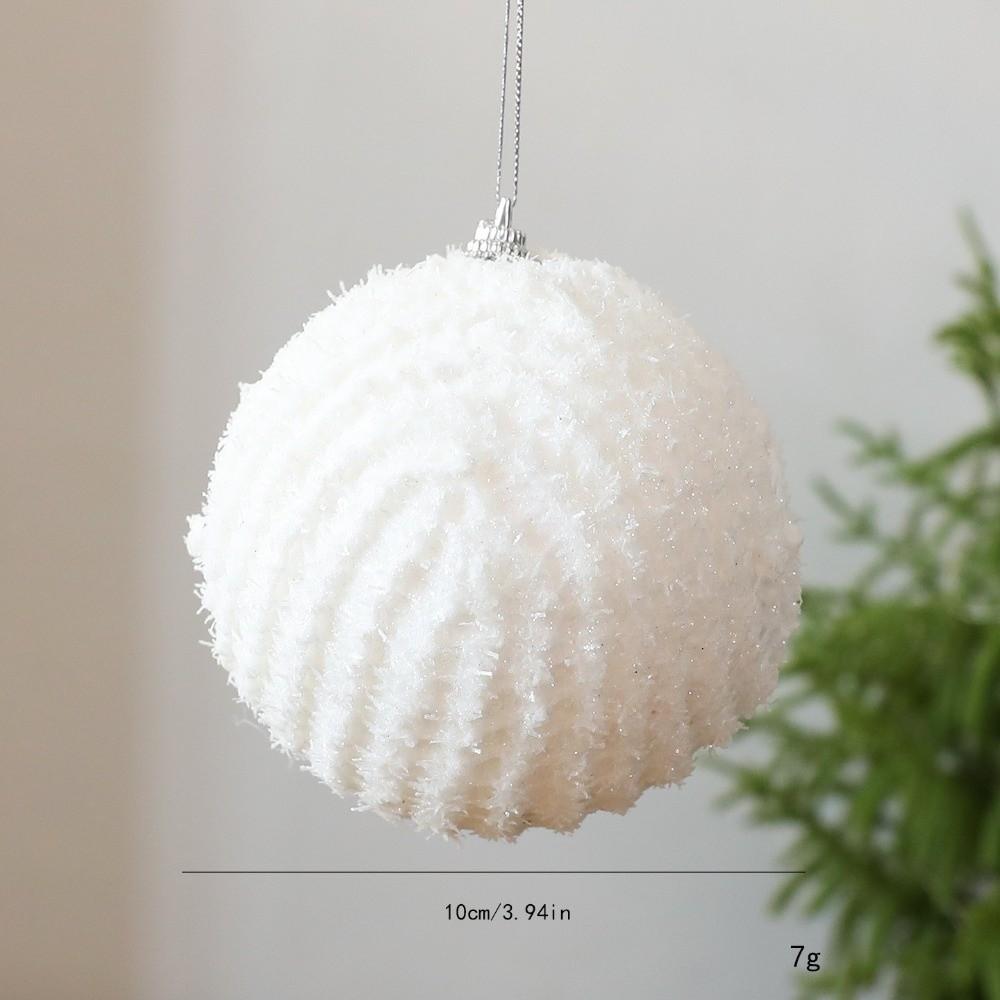 Foam Christmas Tree Pendant 10CM Hanging Balls Ornament Christmas Tree Decor Christmas Tree