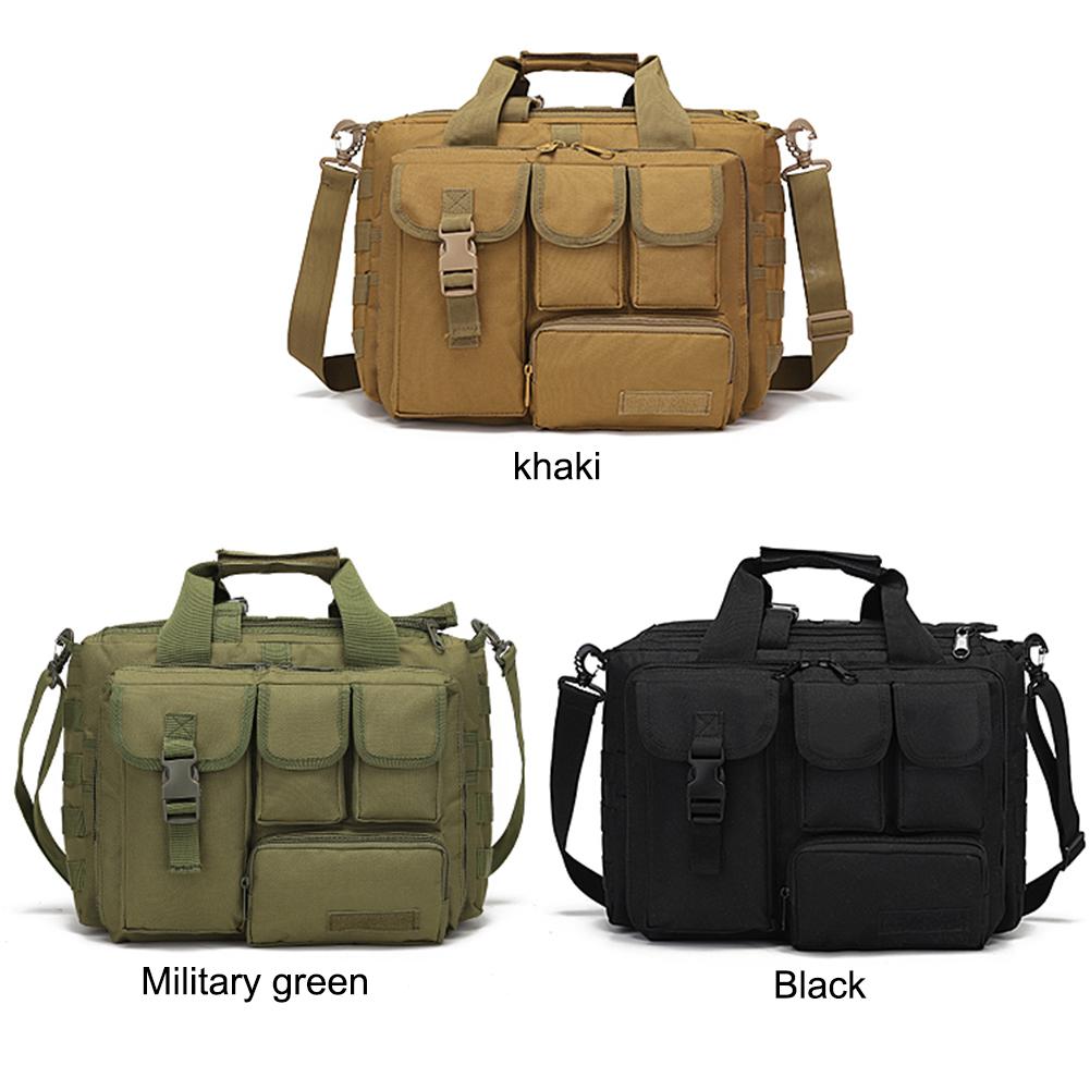 Military Sling Shoulder Bag Mult-Pockets Military Carry Bag Multi-functional MOLLE for Hunting Climbing Cycling