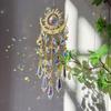 Crystal Suncatcher Crystal Wind Chimes For Windows Hanging Sun And Moon Sun Catcher Indoor Outdoor Home Garden Decor