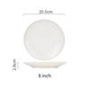 White Ceramic Plate Set Home Dinner Plate Bowl Steak Salad Tableware Creative Nordic Breakfast Dishes Plates Sets Coffee Mug Cup
