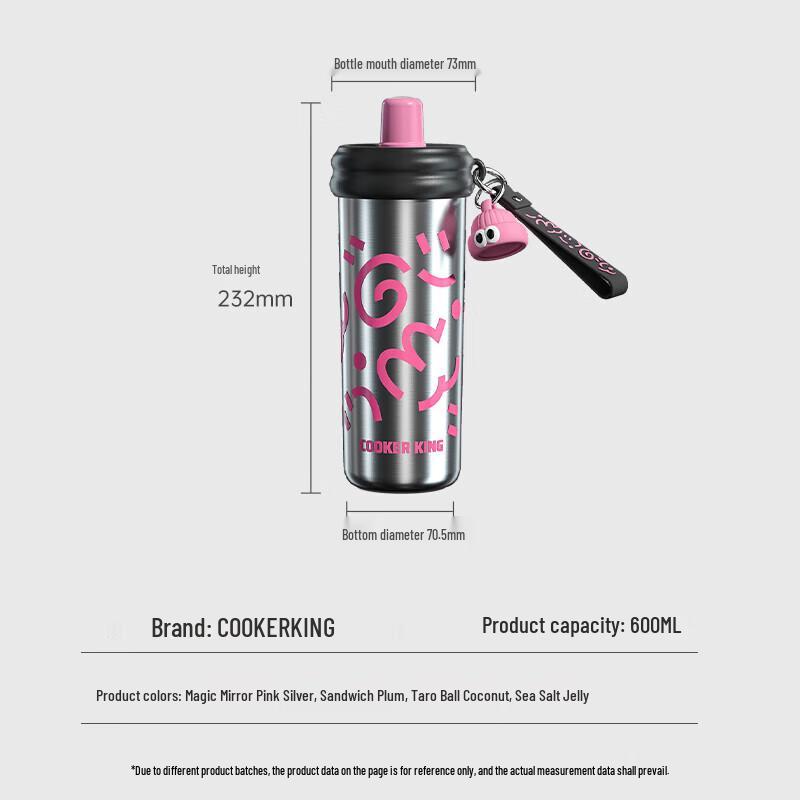 Chuidahuang Graffiti Ice Cream Insulated Bottle