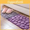 Ultra-absorbent Embossed Polyester Mat For Kitchen And Bathroom Floors