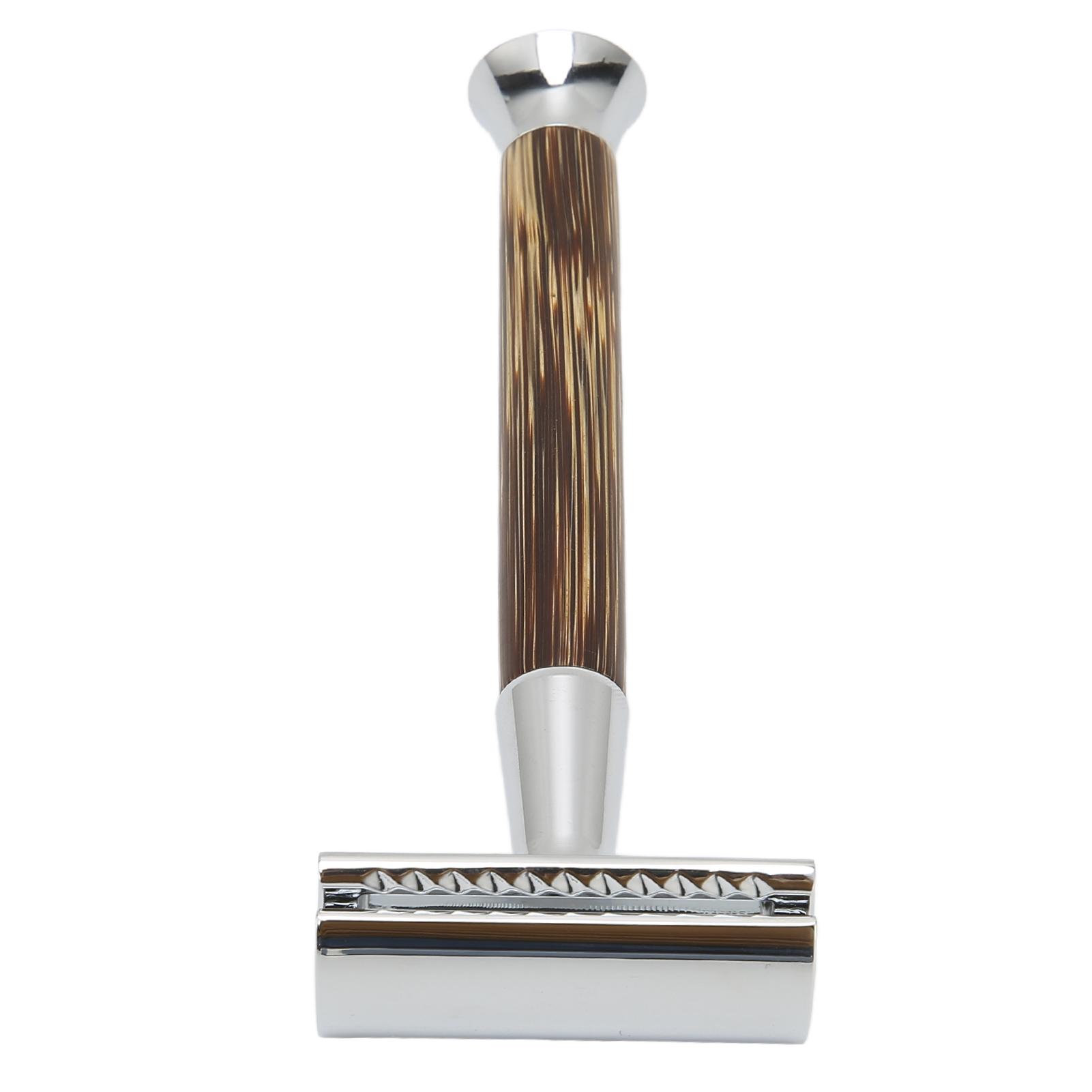 

Безопасная бритва Профессиональная бритва с двойным лезвием и прочной длинной ручкой для повседневного использования