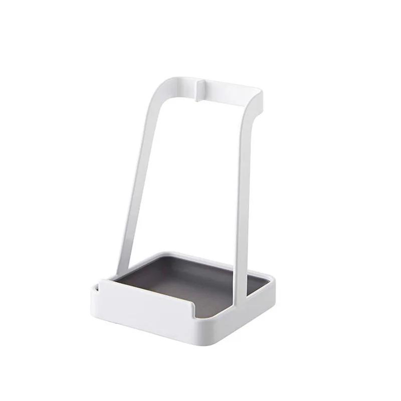 Home Ladle Holder Storage Soup Spoon Tray Lid Stand Spatula Organizer Kitchen Utensils Rack Pot Cover Shelf