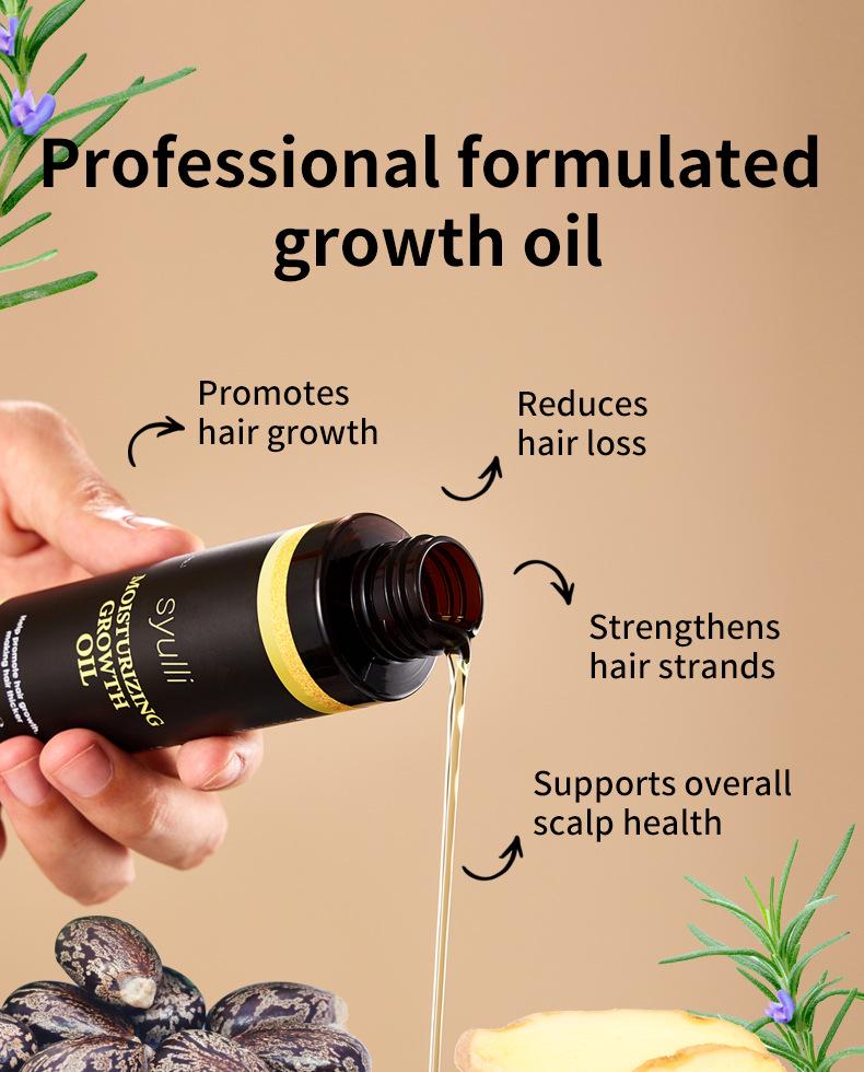 Cross-border Europe & America Hair Growth Spray: Anti-Hair Loss, Deep Nourishing Essential Oil