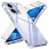 ARMORED CASE for REDMI 15C/15C 5G ANTI SHOCK CLEAR CASE + 3XGlass