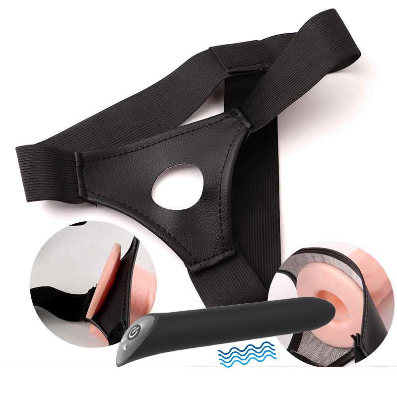 Hollow Dildo na pasku sprawi, że będziesz twardy Dildo big dick Sex zabawki prawdziwy Penis pasy Strapon uprząż dla mężczyzn nakładka na penisa fałszywy kogut