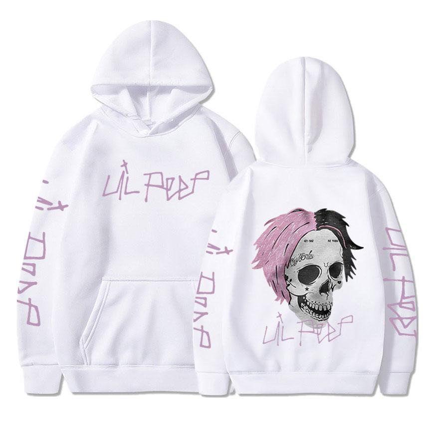 Raper Lil Peep Cry Baby Bluzy Męskie Ubrania Moda Vintage Hip Hop Luźne Bluzy Gotyckie Harajuku Bluzy z Kapturem Streetwear